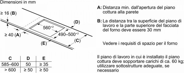 Bosch Piano Cottura Induzione 4 Fuochi Piano in vetroceramica Larghezza 60 cm colore Nero - PIX631HC1E