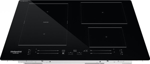 Hotpoint Ariston Piano Cottura Induzione 4 Fuochi Potenza 7200 Watt 59 cm in Vetroceramica colore Nero - PC AR HS 4960C