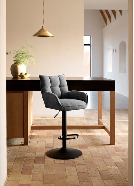 Set di sbagelli da bar grigi con altezza regolabile 2 pz Marilla – Unique Furniture