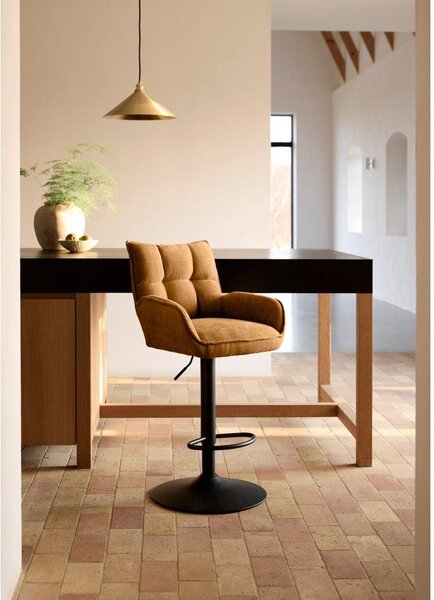 Set di sbagelli da bar arancioni con altezza regolabile 2 pz Marilla – Unique Furniture