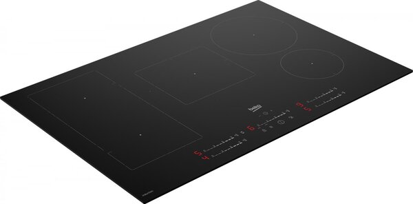 Beko Piano Cottura induzione 5 Fuochi 80 cm colore Nero - HII85720UFT