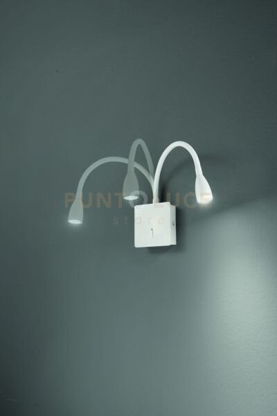 Applique fall a led bianco luce direzionale 3000k 270lm 3w