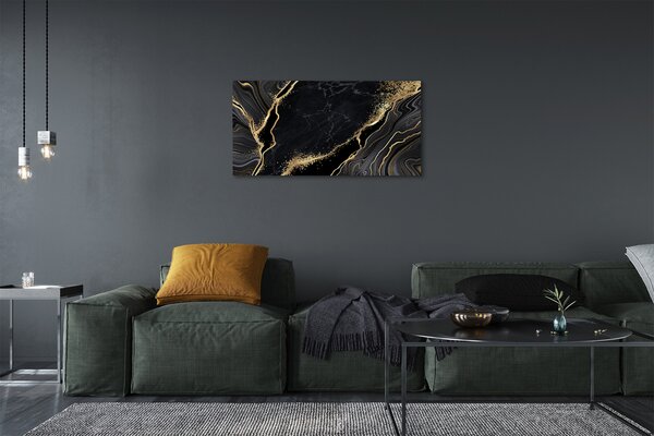Quadro su tela Astrazione in marmo di pietra 100x50 cm