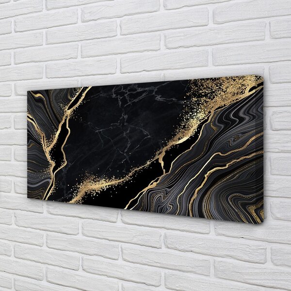 Quadro su tela Astrazione in marmo di pietra 100x50 cm