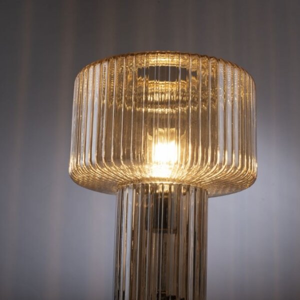 Paul Neuhaus 4092-27 - Lampada da tavolo FUNGUS 1xE27/10W/230V beige