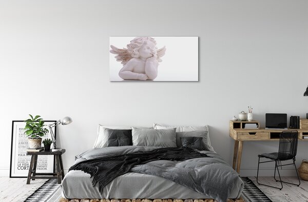 Quadro su tela Angelo bugiardo 100x50 cm