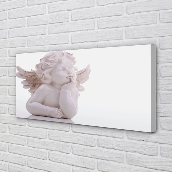 Quadro su tela Angelo bugiardo 100x50 cm