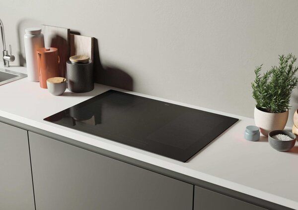 Hoover Piano Cottura Induzione 5 Fuochi Larghezza 77 cm in Vetroceramica colore Nero - HIFS85MCTT/1 H-HOB 700 INDUCTION