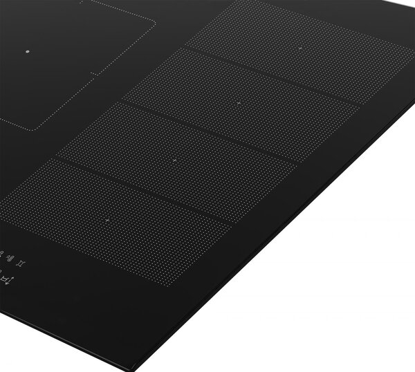 Beko Piano Cottura Induzione 5 Fuochi Larghezza 80 cm in Vetro colore Nero - HII 85780 UFT