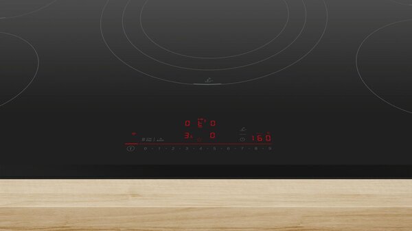 Bosch Piano Cottura Induzione 5 Fuochi Larghezza 90 cm in Vetroceramica colore Nero - PIV931HC1E Serie 6