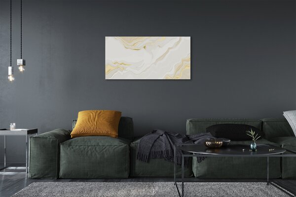 Quadro su tela Macchie di marmo di pietra 100x50 cm
