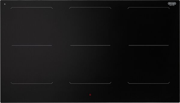 De Longhi Piano Cottura Induzione 6 Fuochi da Incasso 90 cm Vetroceramica colore Nero - SLI906