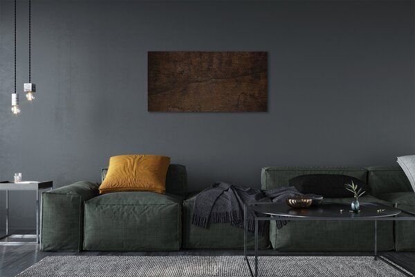 Stampa quadro su tela Struttura del barattolo di legno 100x50 cm
