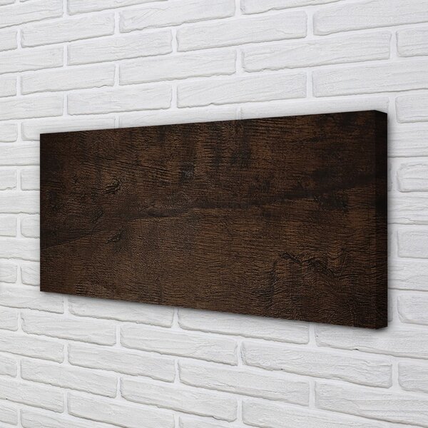 Stampa quadro su tela Struttura del barattolo di legno 100x50 cm