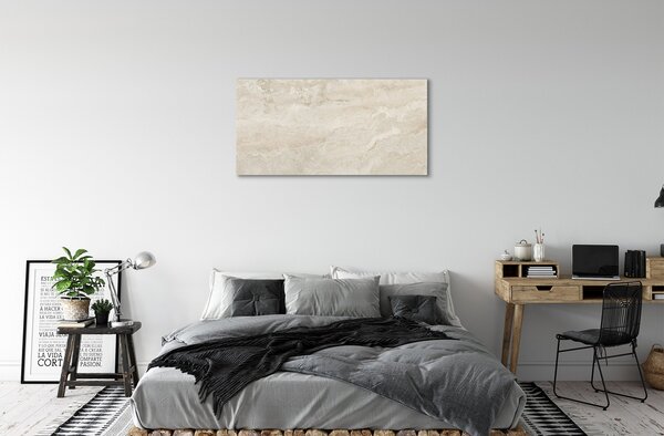 Quadro su tela Marmo di cemento in pietra 100x50 cm