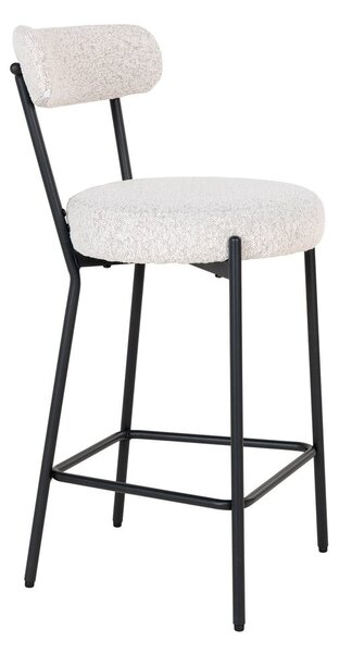 Sgabello da bar bianco (altezza seduta 65 cm) Badalona - House Nordic