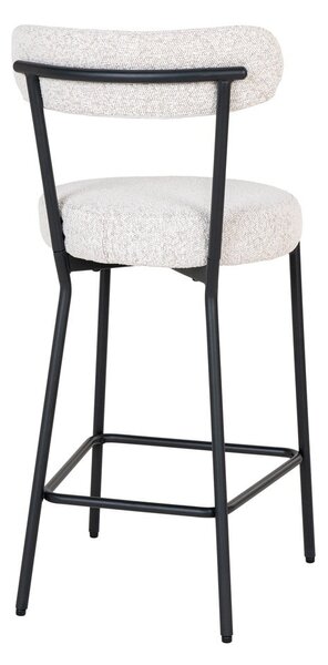 Sgabello da bar bianco (altezza seduta 65 cm) Badalona - House Nordic