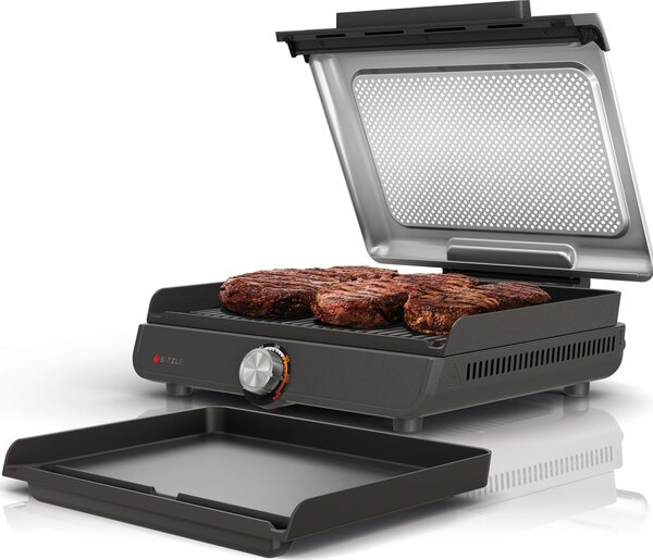 Ninja Piastra Griglia Elettrica Potenza 1450 Watt Antiaderente Temperatura fino a 260 C - GR101EU