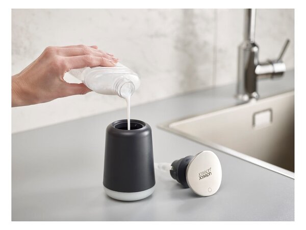 Distributore di sapone liquido grigio scuro Presto Presto™ - Joseph Joseph