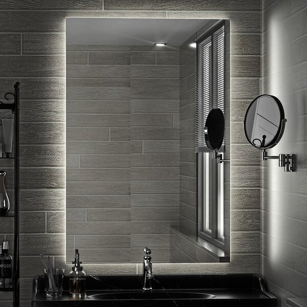 Specchio bagno 80x60 cm retroilluminazione led KAMIL-860 - KAMALU