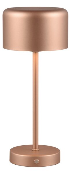 Lampada da tavolo dimmerabile a LED in rame (altezza 30 cm) Jeff - Reality