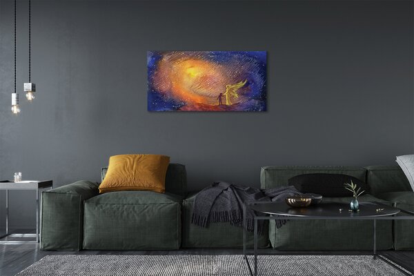 Quadro su tela Paradiso 100x50 cm