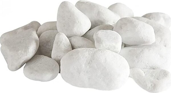 Divina Fire Pietre decorative sassi bianchi Set 24 pz per camino a bioetanolo - DF87064