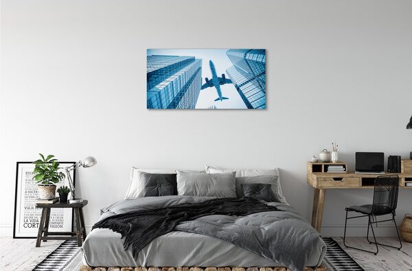 Quadro su tela BEDIGI CIETRO AIRCRAFT 100x50 cm
