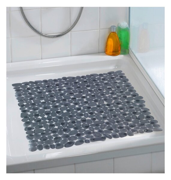 Tappeto da bagno antiscivolo grigio antracite , 54 x 54 cm Paradise - Wenko