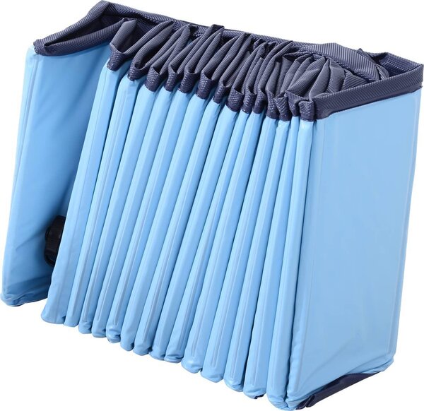 AllMyPets Piscina Pieghevole per Cani in PVC Azzurro 160x30cm xH - D01015BU