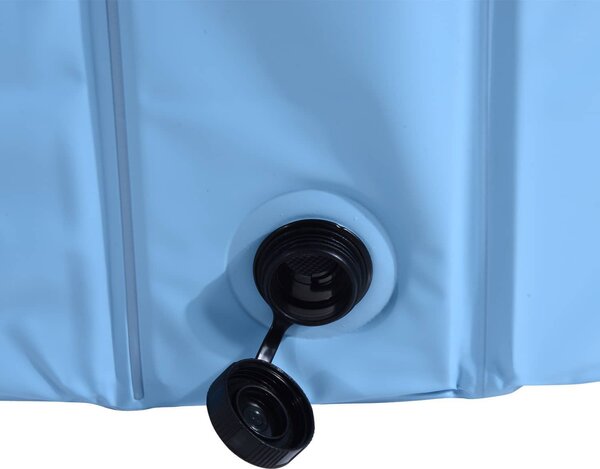 AllMyPets Piscina Pieghevole per Cani in PVC Azzurro 160x30cm xH - D01015BU
