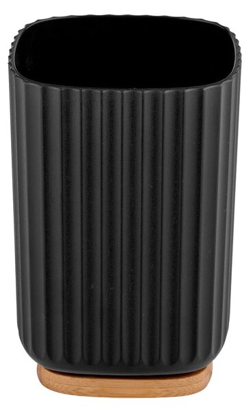 Tazza nera per spazzolini da denti Rotello - Wenko