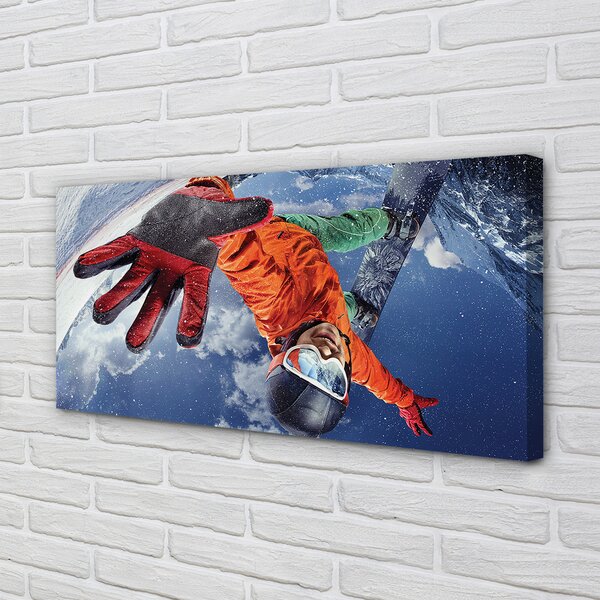 Quadro su tela Uomo 100x50 cm