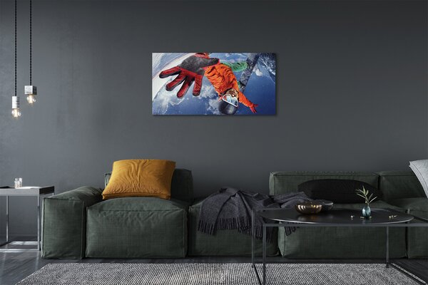 Quadro su tela Uomo 100x50 cm