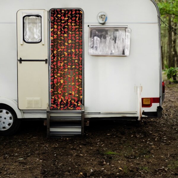 Tenda per porta rossa 90x190 cm Indian Summer - Maximex