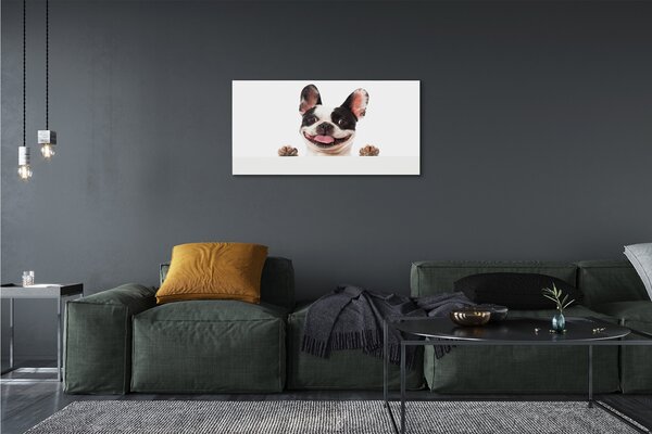 Quadro su tela Cane 100x50 cm