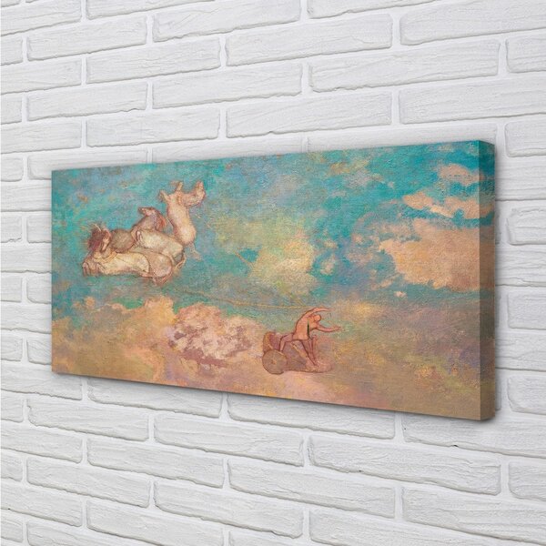Quadro su tela L'arte di Chariot Apollo 100x50 cm