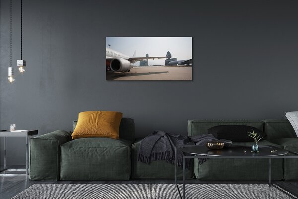 Quadro su tela Aeromobile Aeromobile Aeroporto Paradiso 100x50 cm