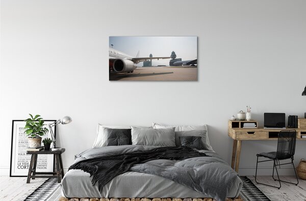 Quadro su tela Aeromobile Aeromobile Aeroporto Paradiso 100x50 cm