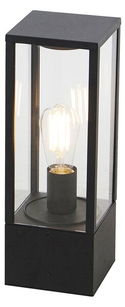 Lampada da terra industriale nera 40 cm IP44 - Charlois