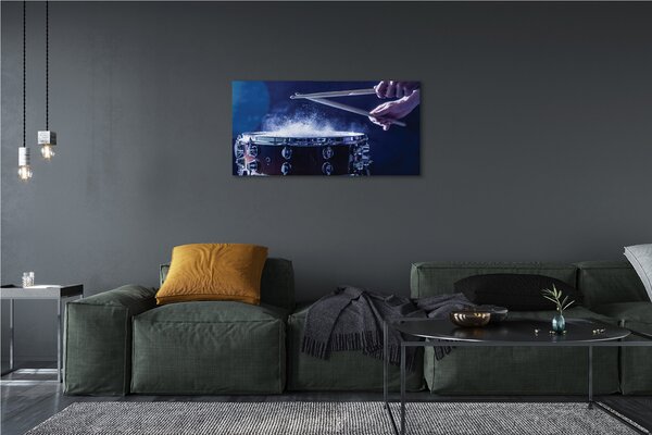 Quadro su tela Batteria 100x50 cm