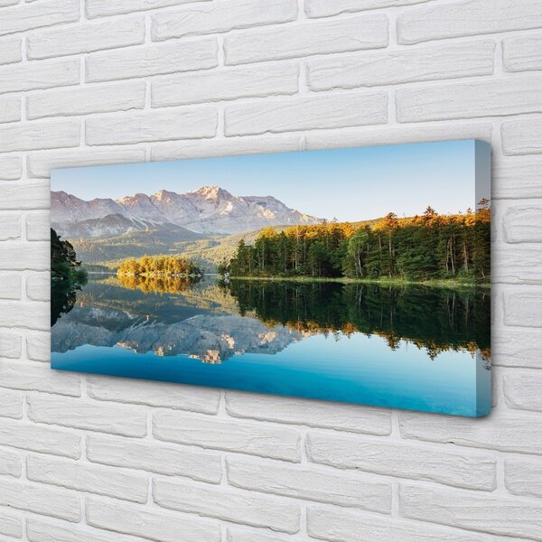 Foto quadro su tela Montagne Germania Lake Las 100x50 cm