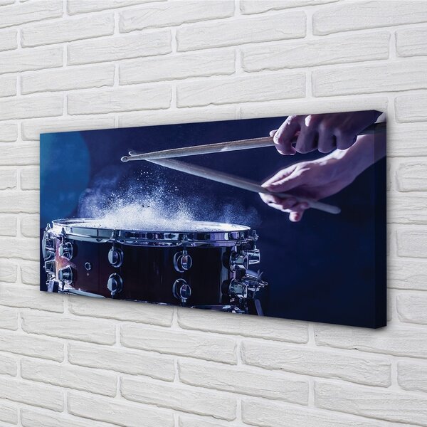 Quadro su tela Batteria 100x50 cm
