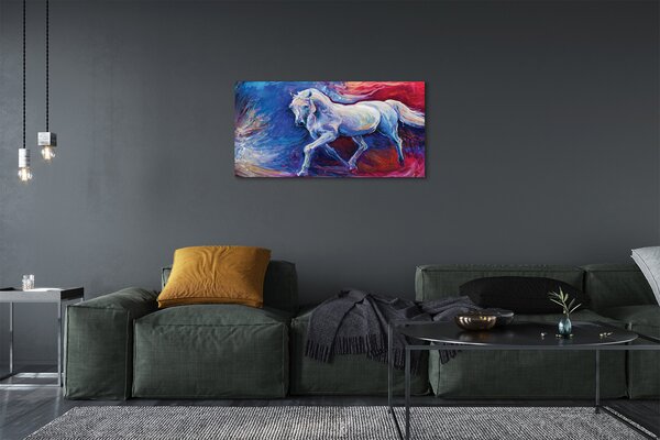 Stampa quadro su tela Cavallo 100x50 cm