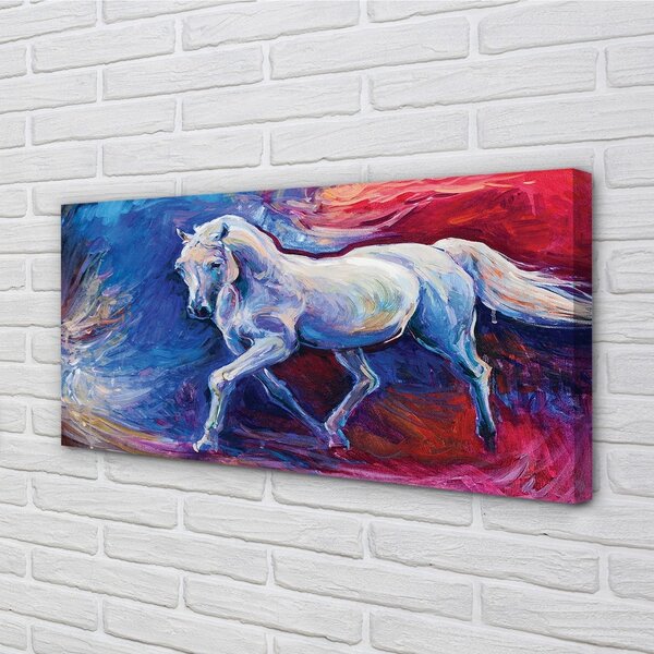 Stampa quadro su tela Cavallo 100x50 cm