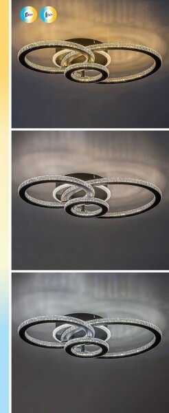 Rabalux 71392 - Plafoniera LED dimmerabile MAZIAR LED/40W/230V 3000-6500K + telecomando