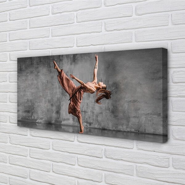 Quadro su tela Danza dei capelli lunghi 100x50 cm