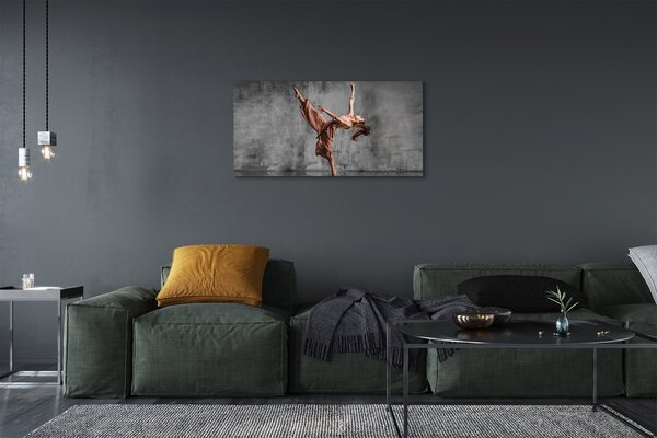Quadro su tela Danza dei capelli lunghi 100x50 cm