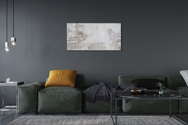Quadro su tela Marmo di cemento in pietra 100x50 cm