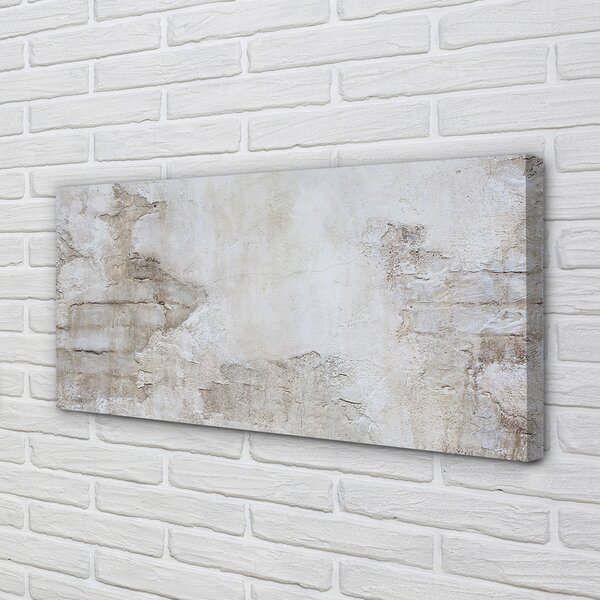 Quadro su tela Marmo di cemento in pietra 100x50 cm